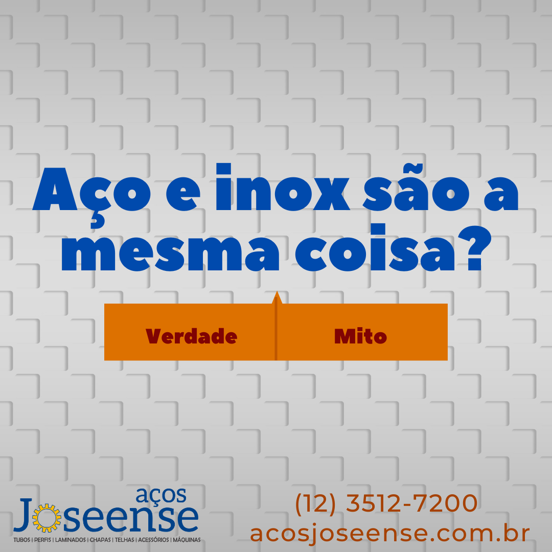 Leia mais sobre o artigo AÇO INOX OU AÇO COMUM REVESTIDO NA “COR INOX”?