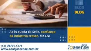 Leia mais sobre o artigo Após queda da Selic, confiança da indústria cresce, diz CNI